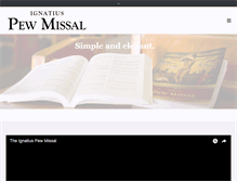 Tablet Screenshot of pewmissal.com